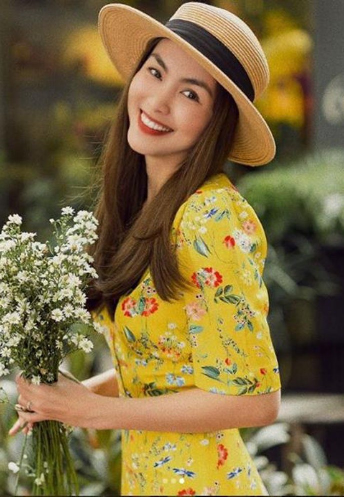 Diễn viên Tăng Thanh Hà. 