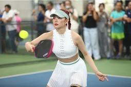 Ca sĩ Minh Hằng cùng dàn hot girl đua tài Pickleball, người đẹp tennis lên ngôi xứng đáng