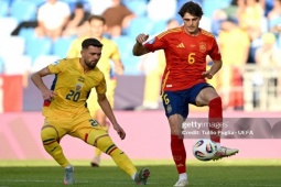 Video bóng đá U21 Tây Ban Nha - U21 Romania: Thẻ đỏ và màn ngược dòng ngoạn mục (U21 châu Âu)