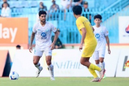 Video bóng đá Quảng Nam - Nam Định: Khác biệt ngoại binh, định đoạt ngôi vương (V-League)