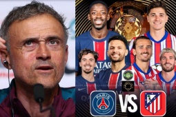 HLV Enrique nhắm " ăn 5 " với PSG, tuyên bố Dembele xứng đáng Quả bóng vàng