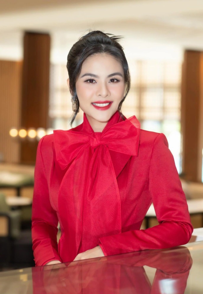 Diễn viên Vân Trang. 
