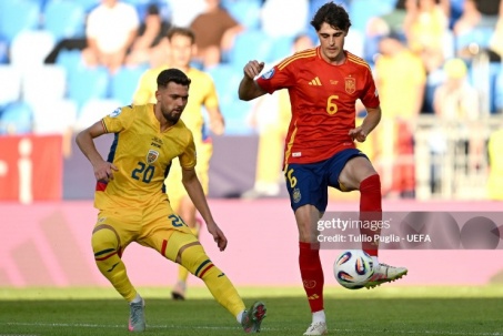 Video bóng đá U21 Tây Ban Nha - U21 Romania: Thẻ đỏ và màn ngược dòng ngoạn mục (U21 châu Âu)