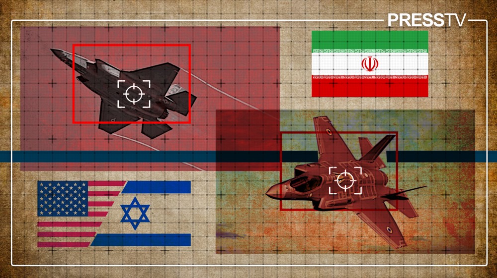 Iran tuyên bố bắn hạ 3 tiêm kích tàng hình F-35 do Mỹ sản xuất. Ảnh: Press TV.