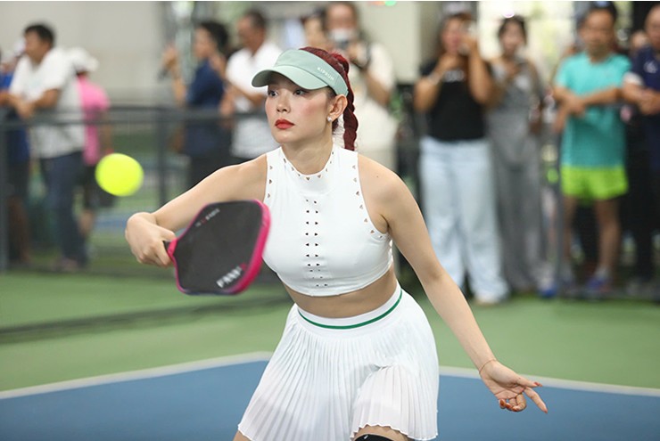 Ca sĩ Minh Hằng cùng dàn hot girl đua tài Pickleball, người đẹp tennis lên ngôi xứng đáng