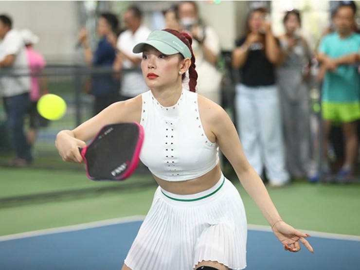 Ca sĩ Minh Hằng cùng dàn hot girl đua tài Pickleball, người đẹp tennis lên ngôi xứng đáng