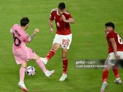 Căng thẳng Inter Miami đấu Al Ahly: Messi bị phạm lỗi không thương tiếc