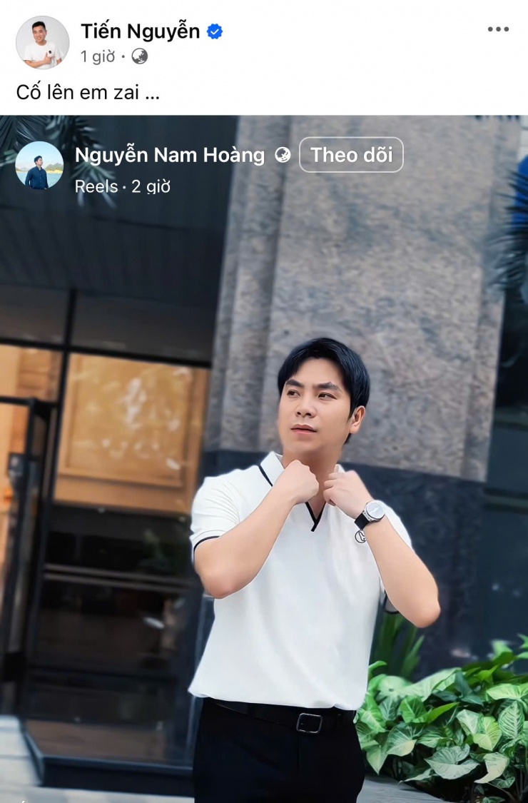 Động thái mới nhất của Tiến Nguyễn trên mạng xã hội vào hôm nay (15/6).