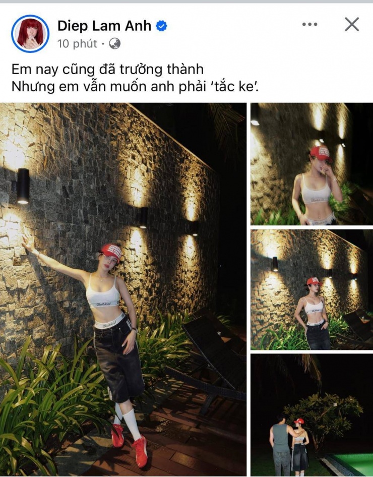 Diệp Lâm Anh công khai đưa các con đi du lịch, chuyến đi này còn có một chàng trai giấu mặt&nbsp;