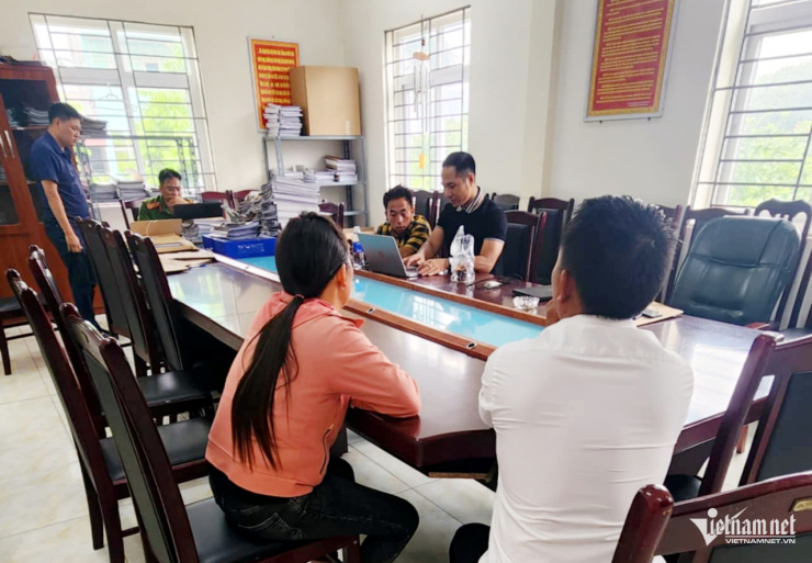 Hai nạn nhân trong vụ việc đã đến công an trình báo.
