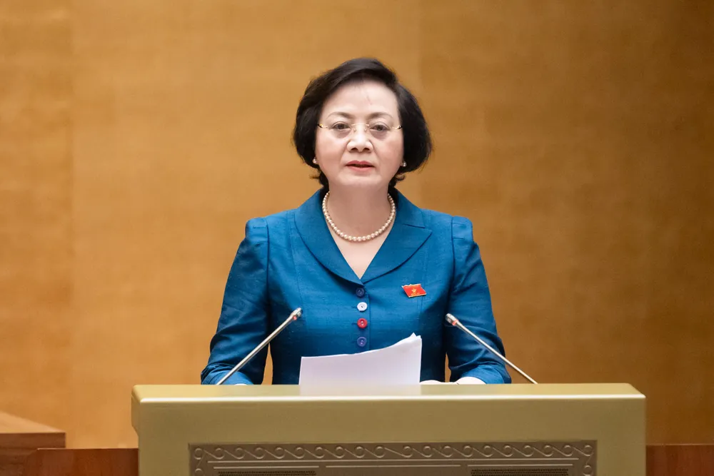 Bộ trưởng Bộ Nội vụ Phạm Thị Thanh Trà. Ảnh: PHẠM THẮNG