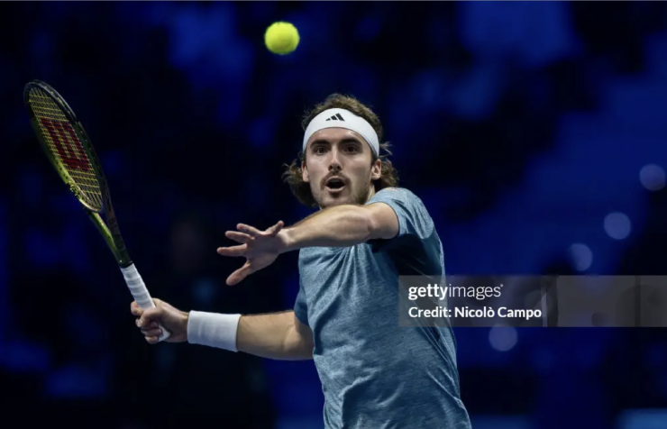 Tsitsipas nhỉnh hơn đối thủ&nbsp;Darderi