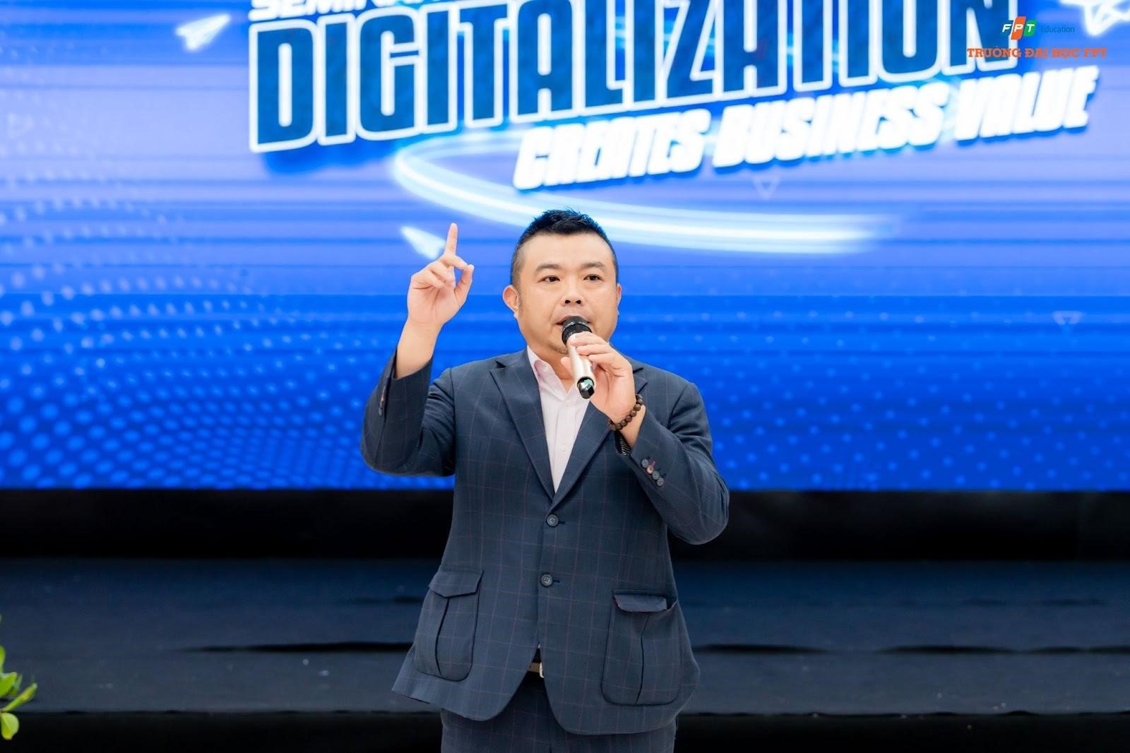 Ông Vincent, Giám đốc TOBE Vietnam