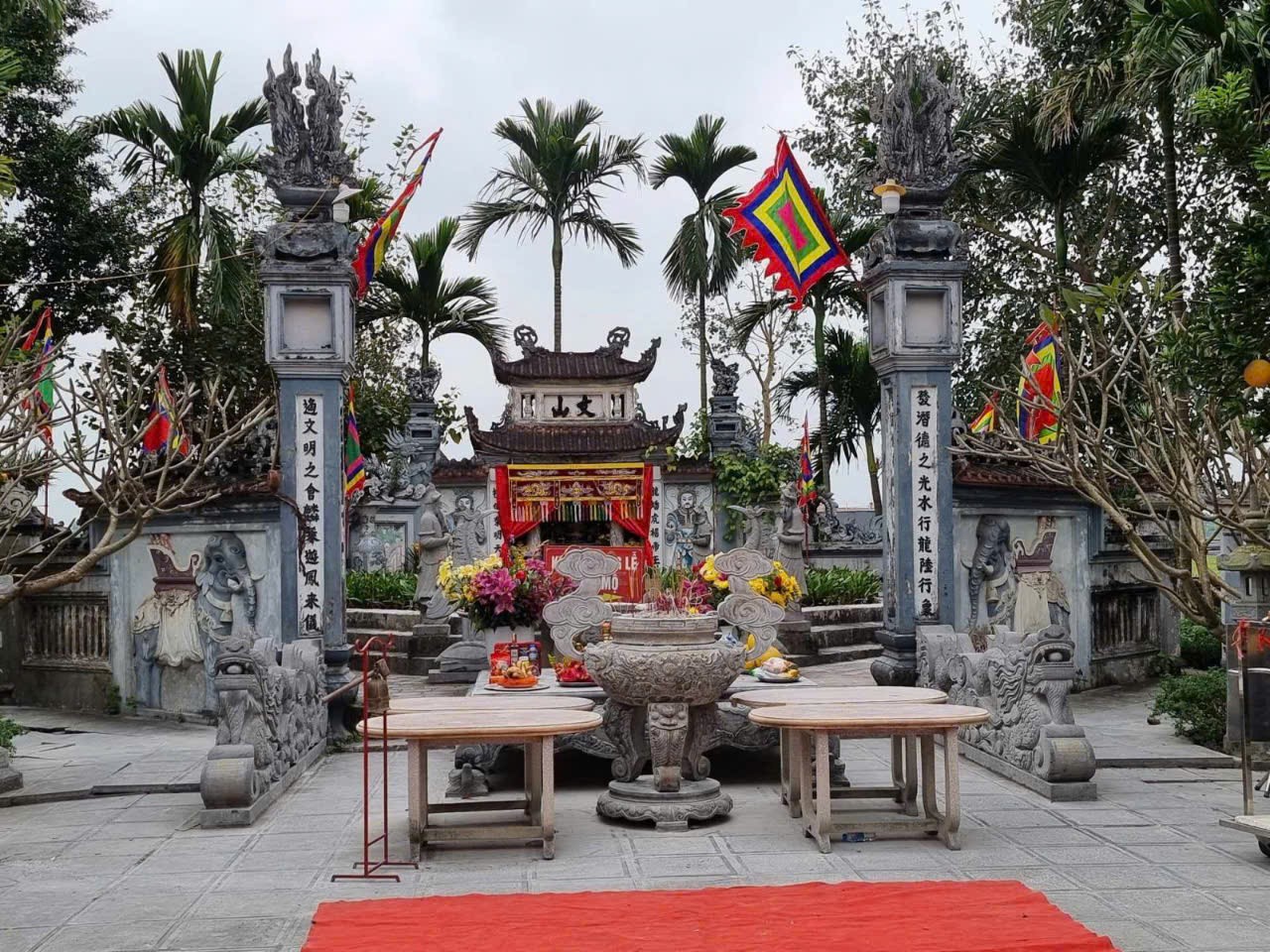 Lăng Văn Sơn thuộc làng Thượng Hội, xã Tân Hội, huyện Đan Phượng (Hà Nội) (Ảnh: Báo Tin Tức)