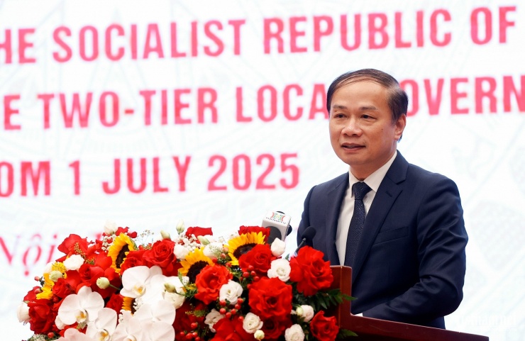 Phó trưởng Ban Tuyên giáo và Dân vận Trung ương Phạm Tất Thắng phát biểu khai mạc.