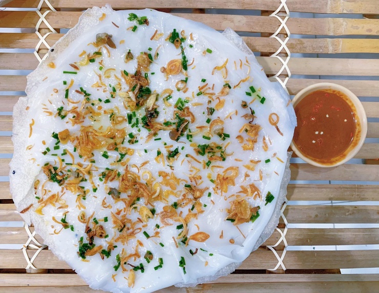 Bánh đập được học sinh, sinh viên xứ Quảng yêu thích. Ảnh: Phương Thu