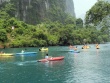 Mùa hè dạo thuyền trên sông Chày ở Phong Nha - Kẻ Bàng