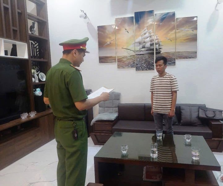 Trần Đại Phúc, Giám đốc Công ty TNHH Hải Bé cũng bị bắt giam Ảnh. CACC