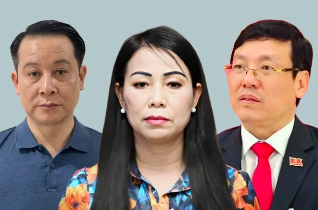 Các bị cáo Hoàng Thị Thúy Lan (cựu Bí thư Vĩnh Phúc); Lê Duy Thành (cựu Chủ tịch tỉnh).