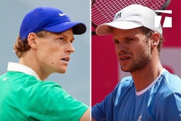 Trực tiếp tennis Sinner - Hanfmann: Chờ số 1 thế giới tìm lại niềm vui (Halle Open)