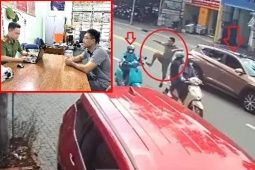 Lời khai của người đàn ông đạp nữ tài xế xe ôm ngã nhào ở Bình Dương