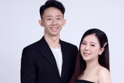 Vợ xinh như hot girl của tiền vệ Châu Ngọc Quang