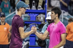 Trực tiếp tennis các giải ATP 17/6: Sinner - Alcaraz đua tài, chạy đà cho Wimbledon