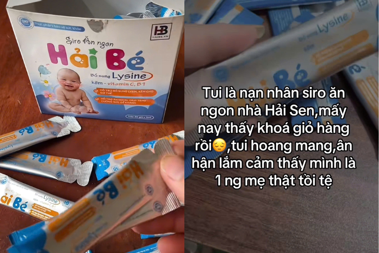 Nhiều bậc phụ huynh tự trách bản thân đã mua siro ăn ngon Hải Bé cho con sử dụng.