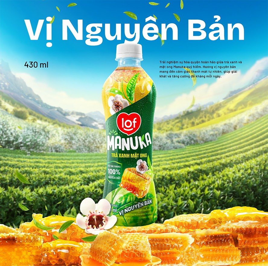 Siêu phẩm Trà xanh mật ong Lof Manuka: Sự kết hợp đỉnh cao của trà xanh Mộc Châu và mật ong Manuka thượng hạng - 4
