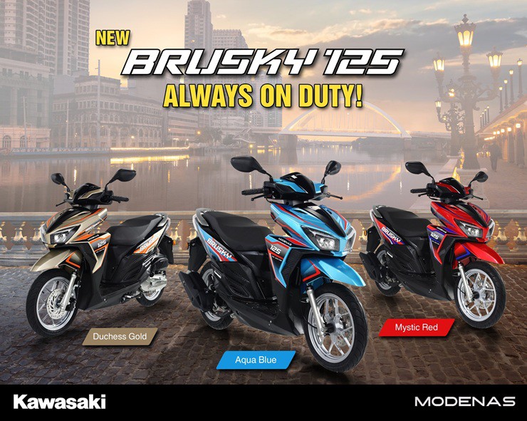 Kawasaki trình làng xe ga giá rẻ chỉ 36 triệu đồng, cạnh tranh Honda Airblade - 1