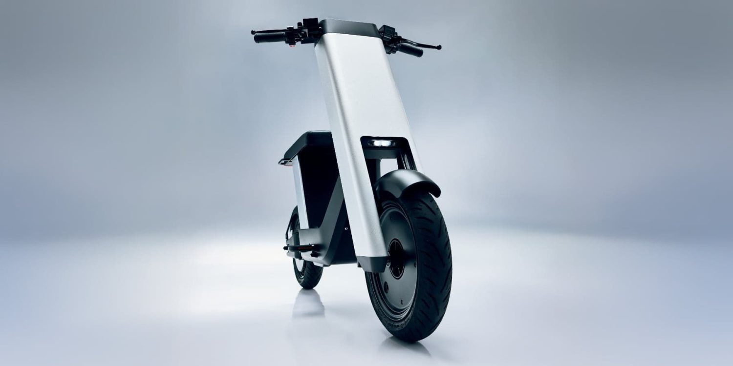 Xe điện Olto có thiết kế vuông vức và tối giản.