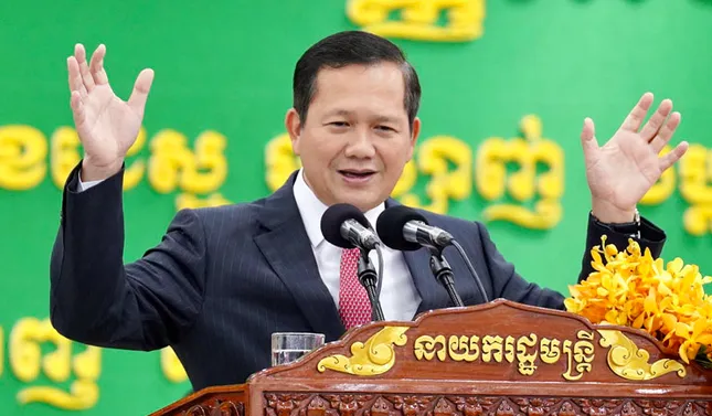 Thủ tướng Campuchia Hun Manet. (Ảnh: Khmer Times)