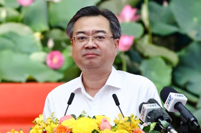 Phó bí thư Thường trực Thành ủy TP HCM Nguyễn Thanh Nghị. Ảnh: Quỳnh Trần