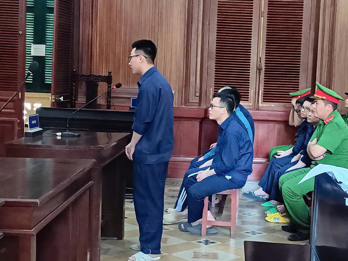 Các bị cáo tại tòa