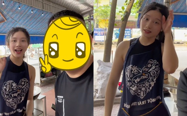 Đi 20km đến gặp hot girl bán phở Tuyên Quang: Lộ nhan sắc không app, rộ tin đã có chồng - 1