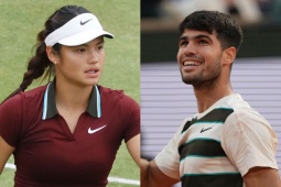 Nóng nhất thể thao sáng 18/6: Raducanu bất ngờ bắt cặp cùng Carlos Alcaraz