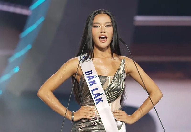 Hoa hậu Hoàn vũ Việt Nam 2025, các người đẹp diễn bikini nóng bỏng - 4