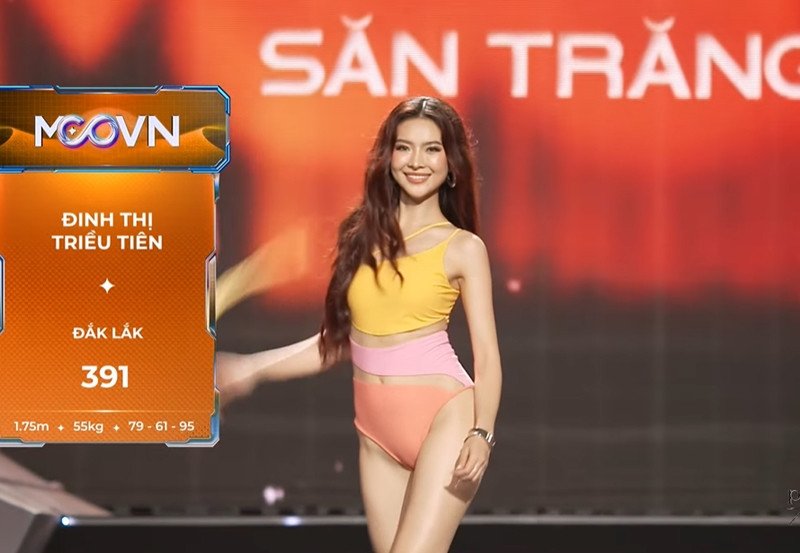 Hoa hậu Hoàn vũ Việt Nam 2025, các người đẹp diễn bikini nóng bỏng - 8