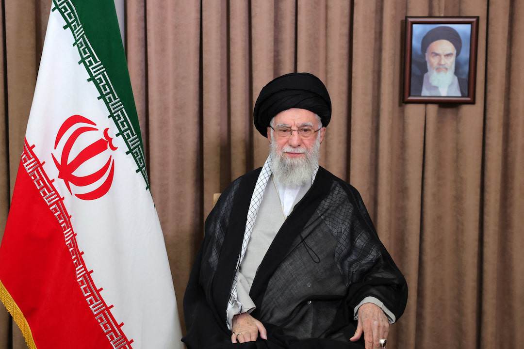 Giáo chủ Iran Ali Khamenei. Ảnh: Reuters.