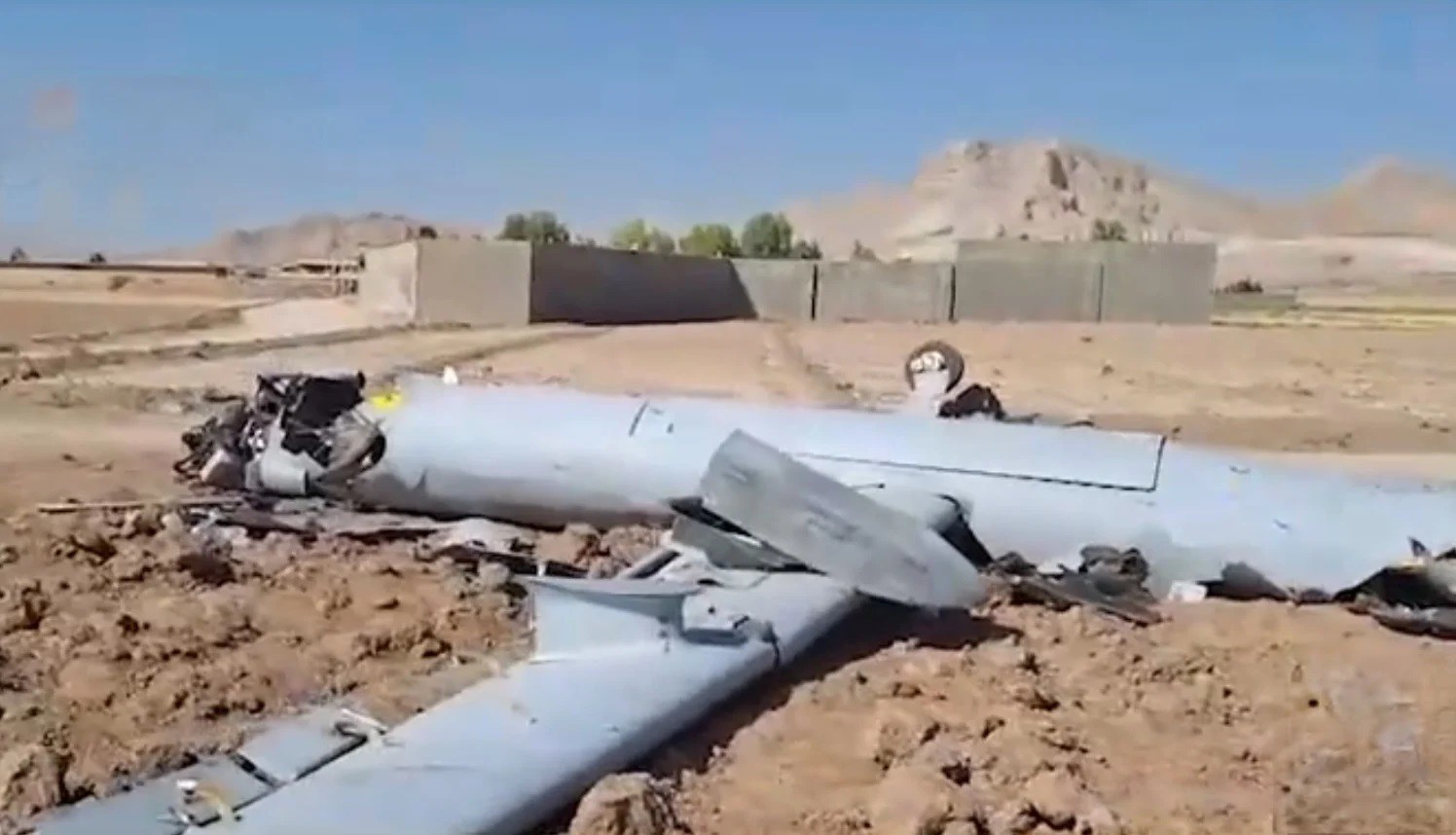 Iran tuyên bố bắn rơi một UAV hiện đại của Israel (ảnh: CNN)
