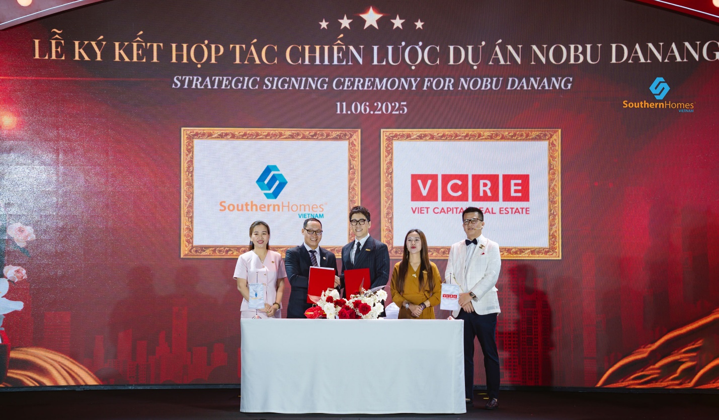 Lễ ký kết giữa Southern Homes Việt Nam và Viet Capital Real Estate