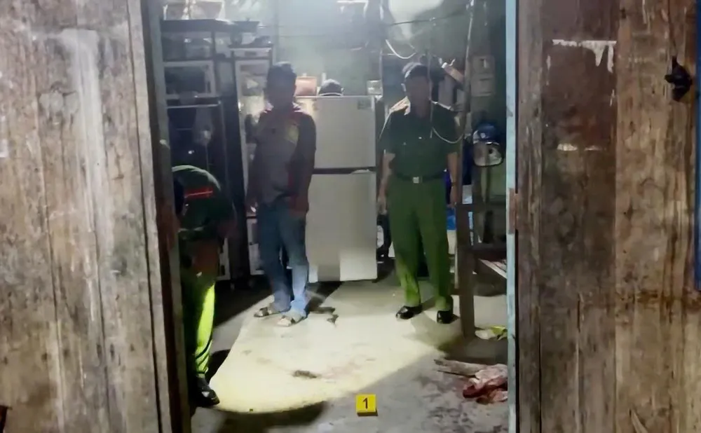 Hiện trường vụ án.