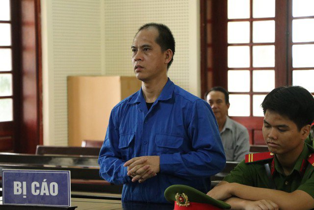 Bị cáo Hảo tại phiên tòa. ẢNH: L. Hồng