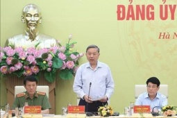 Tổng Bí thư Tô Lâm dự, chỉ đạo Hội nghị Đảng ủy Công an Trung ương