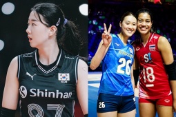 Thiên thần bóng chuyền giúp Hàn Quốc thoát chuỗi toàn thua, Thái Lan suýt gây sốc