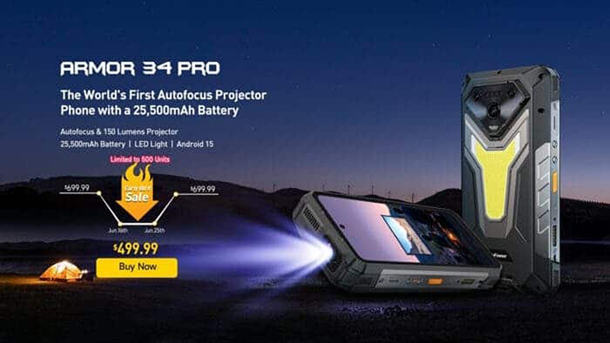 Armor 34 Pro có thiết kế bền bỉ kèm mức giá hấp dẫn