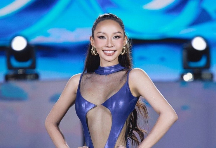 Mỹ Hải từng là Á khôi 2 cuộc thi Hoa khôi Du lịch Việt Nam 2020. Ảnh: Miss Cosmo Vietnam.