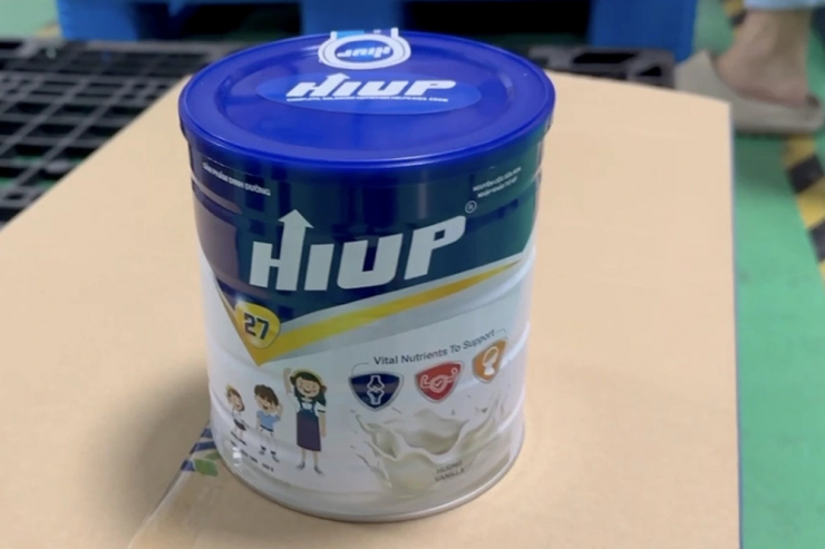 Sản phẩm dinh dưỡng HIUP 27. Ảnh: CACC
