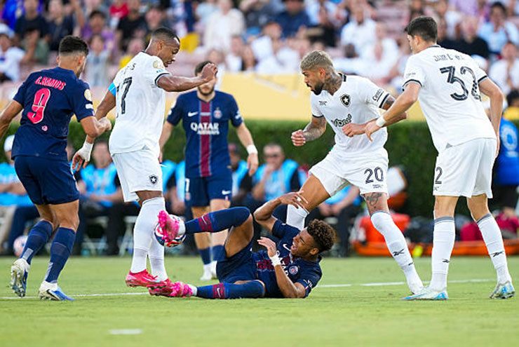 Video bóng đá PSG - Botafogo: " Vua châu Âu " dính đòn knock-out (FIFA Club World Cup)