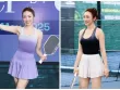 Vợ Chi Bảo xứng danh "nữ hoàng thời trang” sân pickleball